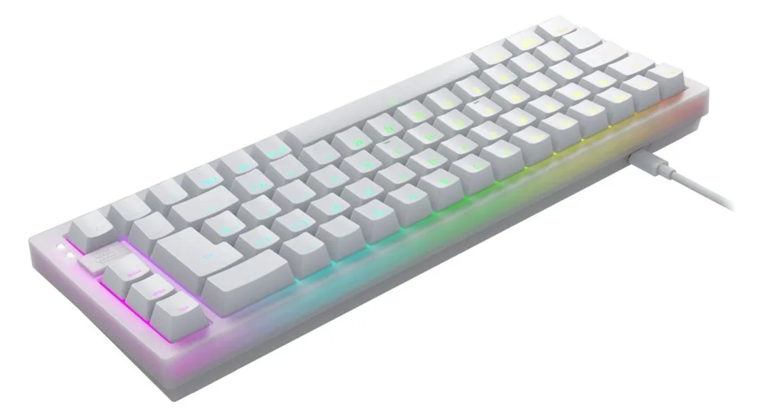 Xtrfy K5V2 65%/WHITE - corded - mechanical - TL: US, QWERTY, Ansicht 3