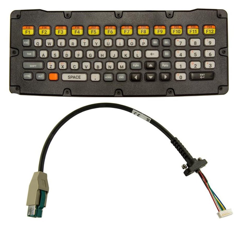Zebra Tastatur - USB - für Zebra VC80 - TL: UK, QWERTY