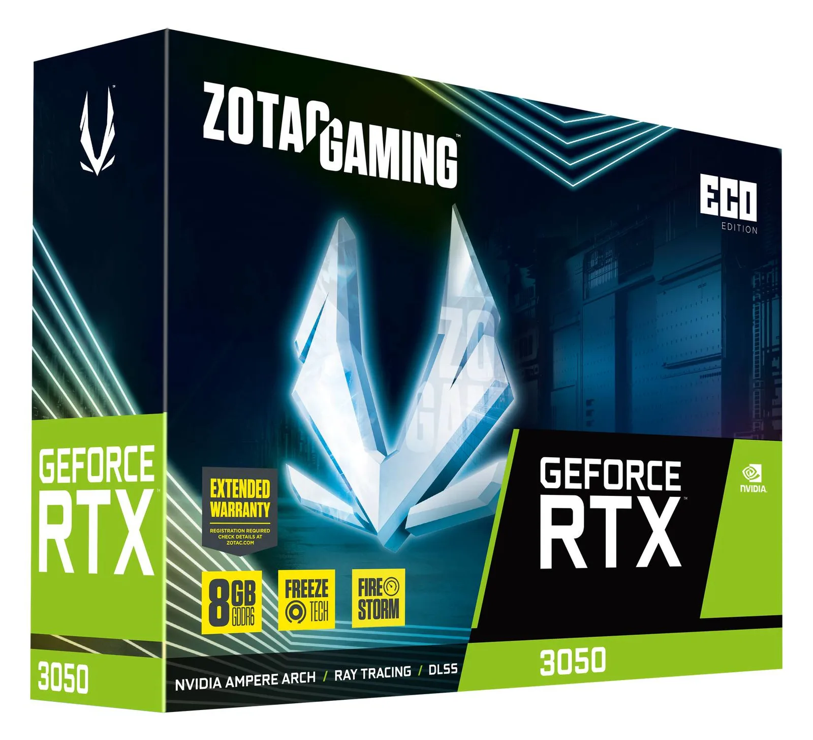 ZOTAC GAMING GeForce RTX 3050 ECO - Grafikkarten, Ansicht 3