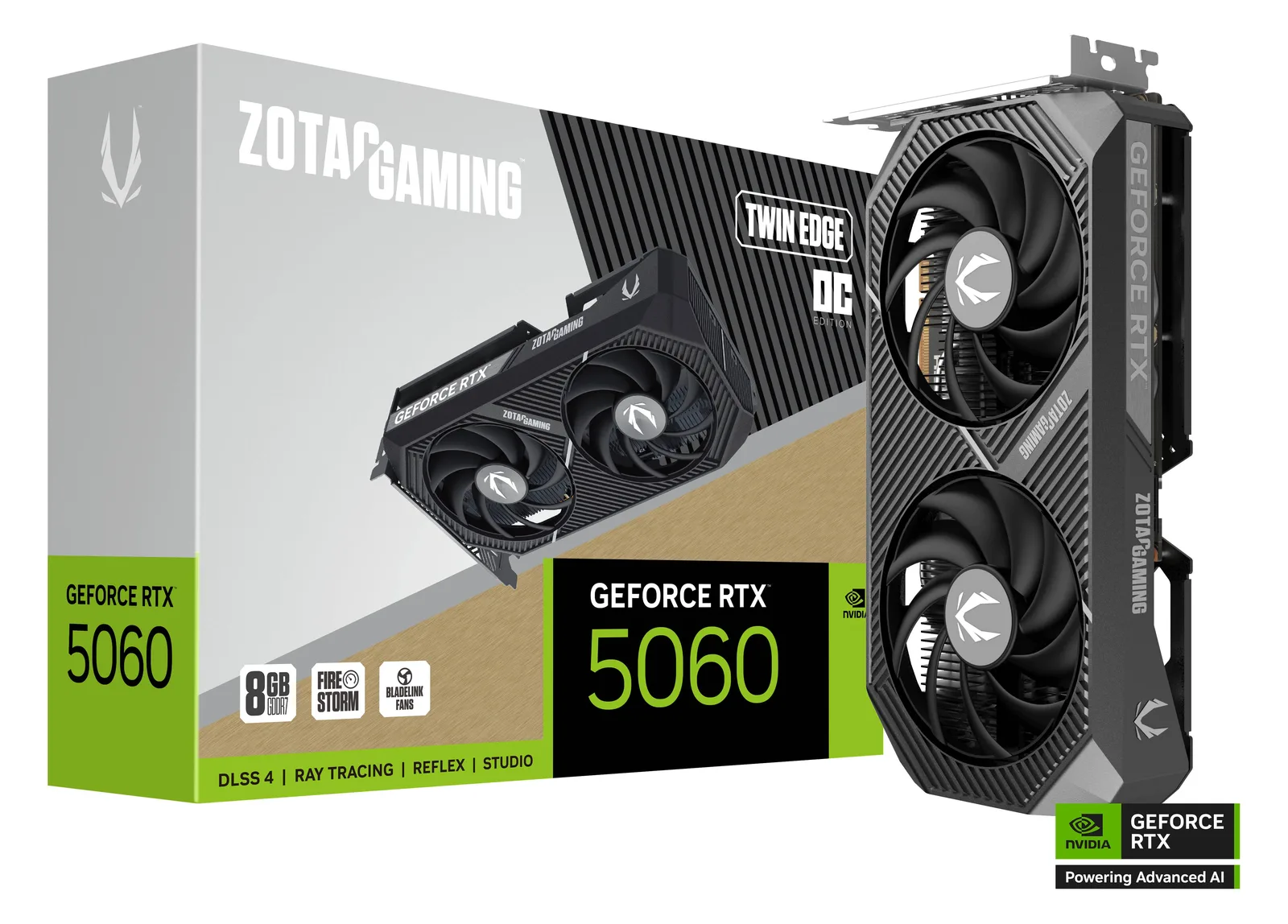 ZOTAC GAMING GeForce RTX 5060 Twin Edge OC - Grafikkarten, Ansicht 2
