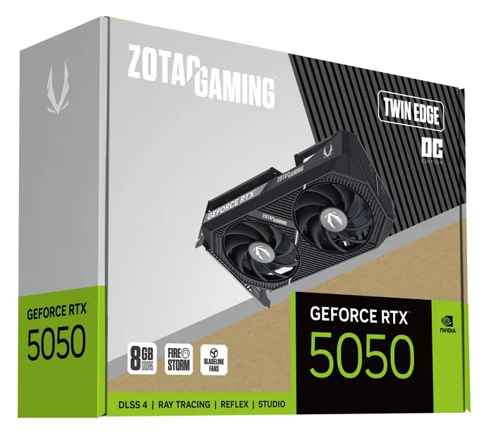 ZOTAC GAMING Twin Edge OC - Grafikkarten - GeForce RTX 5050, Ansicht 2