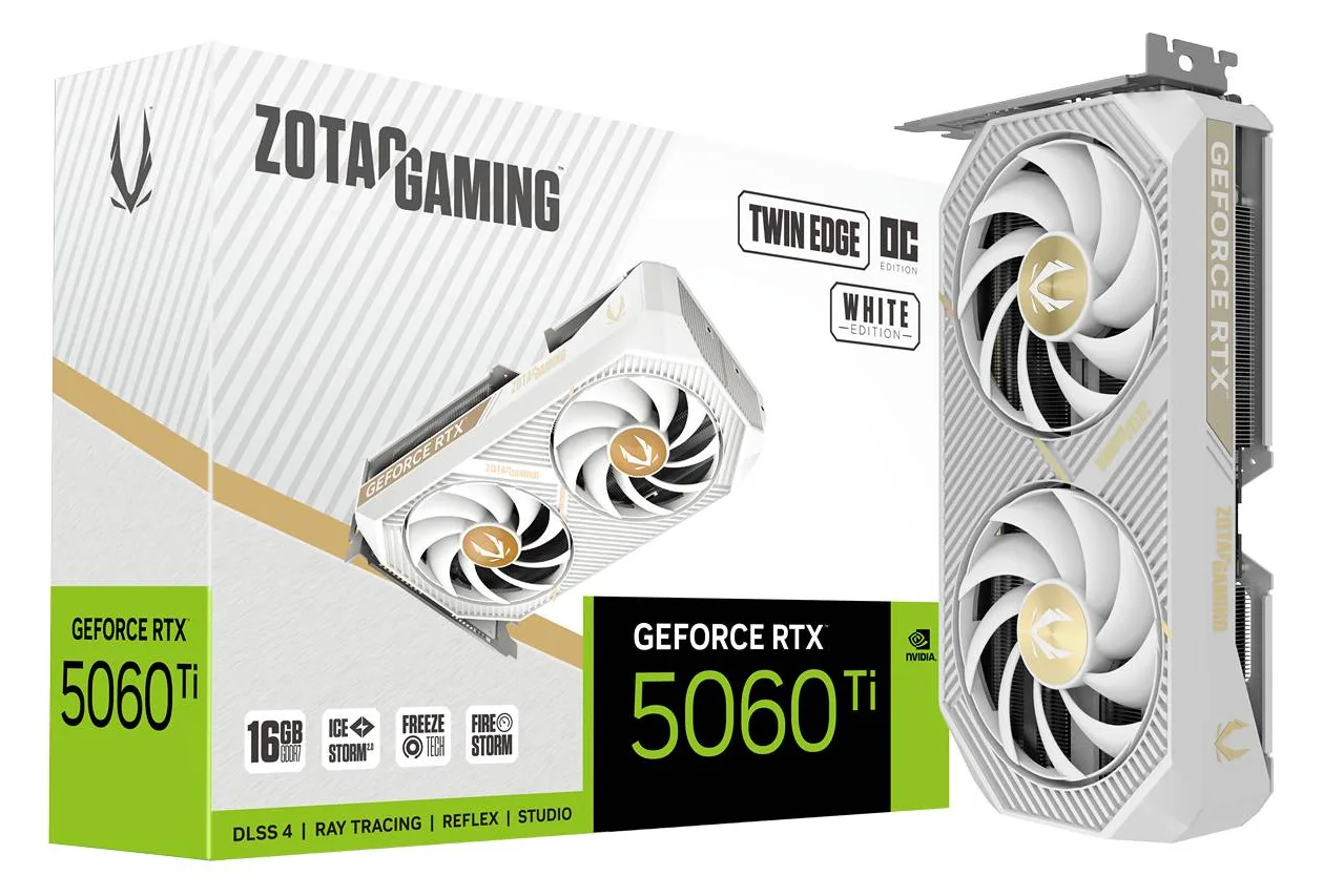 ZOTAC GAMING Twin Edge OC - White Edition - Grafikkarten - 16 GB, Ansicht 2