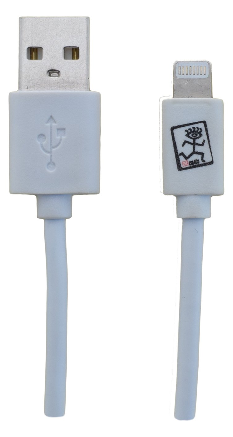 2GO 795781 - 1 m - USB B - Lightning - Weiß