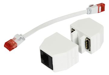 ALLNET ALL-RJ45-MAGNET - RJ-45 - RJ-45 - Weiß - 90 W - -20 - 85 °C - 10 - 90% von LumaTech