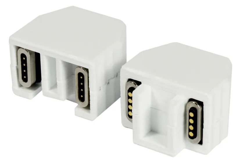 ALLNET ALL-RJ45-MAGNET - RJ-45 - RJ-45 - Weiß - 90 W - -20 - 85 °C - 10 - 90%, Ansicht 3