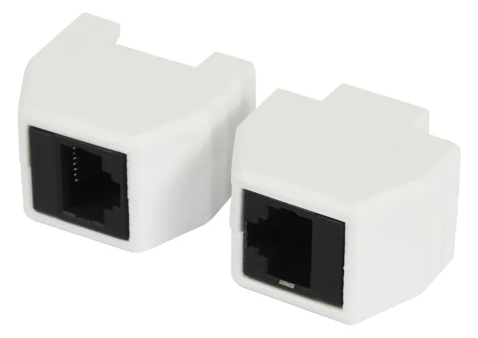 ALLNET ALL-RJ45-MAGNET - RJ-45 - RJ-45 - Weiß - 90 W - -20 - 85 °C - 10 - 90%, Ansicht 4