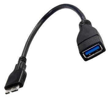 ALLNET USB_3.0_OTG_MICRO_ADAPTER USB Kabel 0,15 m USB A Micro-USB B Männlich Schwarz von LumaTech