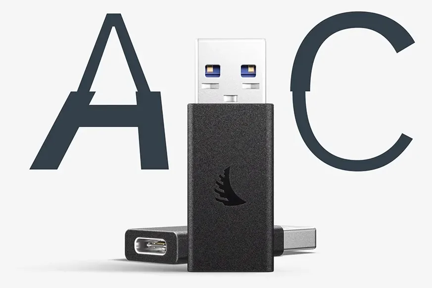 Angelbird USB 3.1 Gen2 Type A to C Adapter active schwa - Adapter - Digital/Daten, Ansicht 2