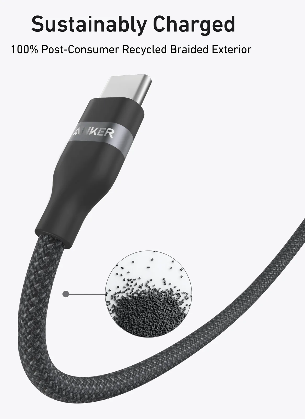 Anker Innovations Anker - USB-Kabel - 24 pin USB-C (M) zu 24 pin USB-C (M), Ansicht 3