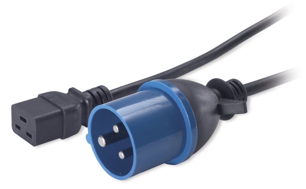 APC Stromkabel - IEC 60320 C19 zu IEC 60309 (M)