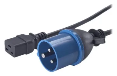 APC Stromkabel - IEC 60320 C19 zu IEC 60309 (M), Ansicht 2