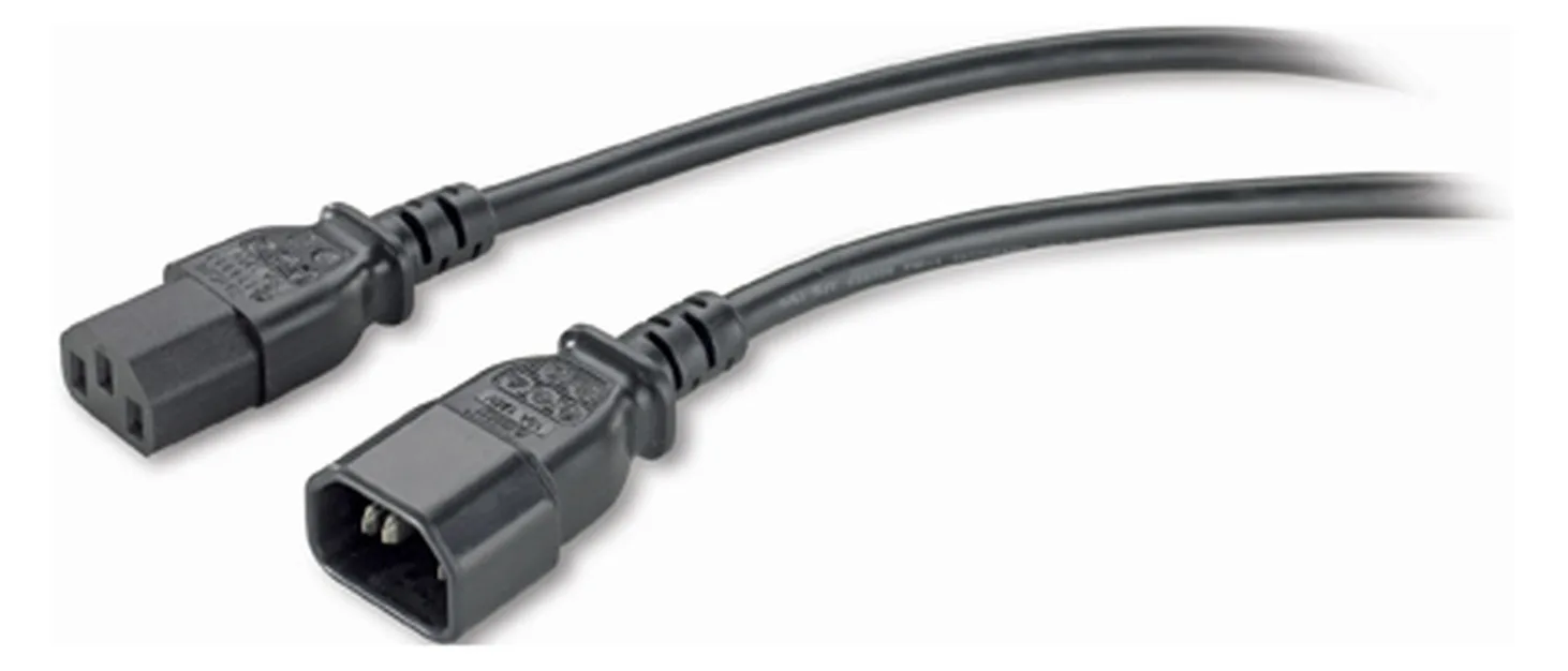 APC Stromkabel - power IEC 60320 C13 zu IEC 60320 C14, Ansicht 4