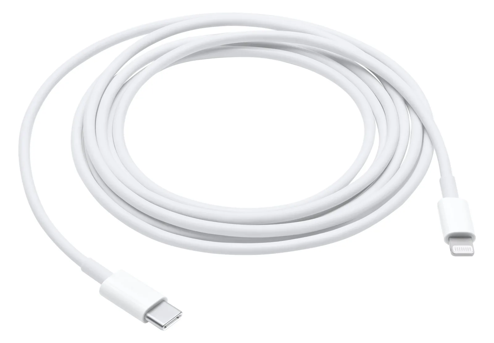Apple Lightning-Kabel - 24 pin USB-C männlich zu Lightning männlich - 2 m - für Apple iPad/iPhone/iPod (Lightning), Ansicht 4