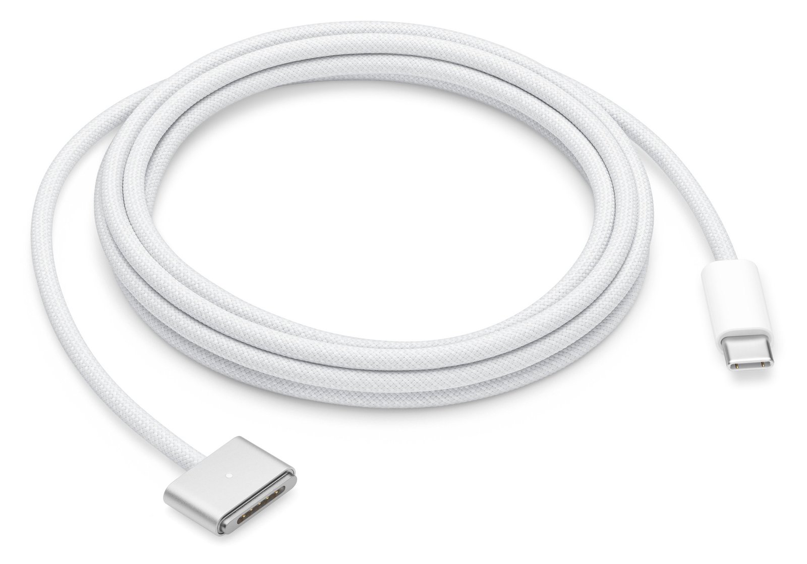 Apple Stromkabel - 24 pin USB-C (M) zu MagSafe 3 (M) - magnetisch - 2 m - Silber von LumaTech