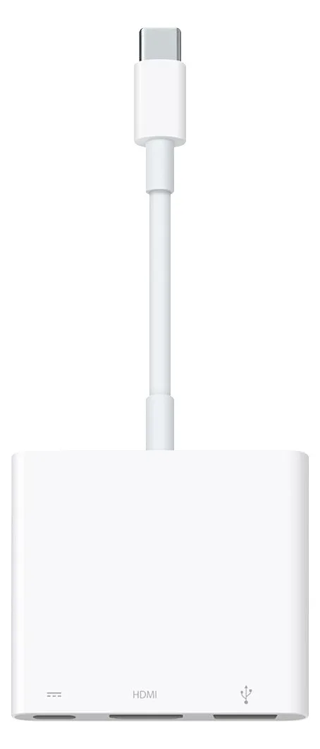 Apple Videoadapter - 24 pin USB-C männlich zu USB, HDMI, USB-C (nur Spannung), Ansicht 2