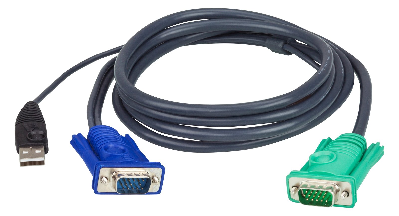 ATEN 2L-5201U - Tastatur- / Video- / Maus- (KVM-)