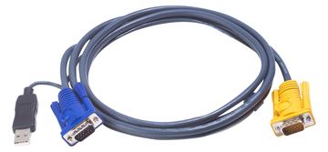 ATEN 2L-5203UP - Video- / USB-Kabel - HD-15 (VGA) von LumaTech