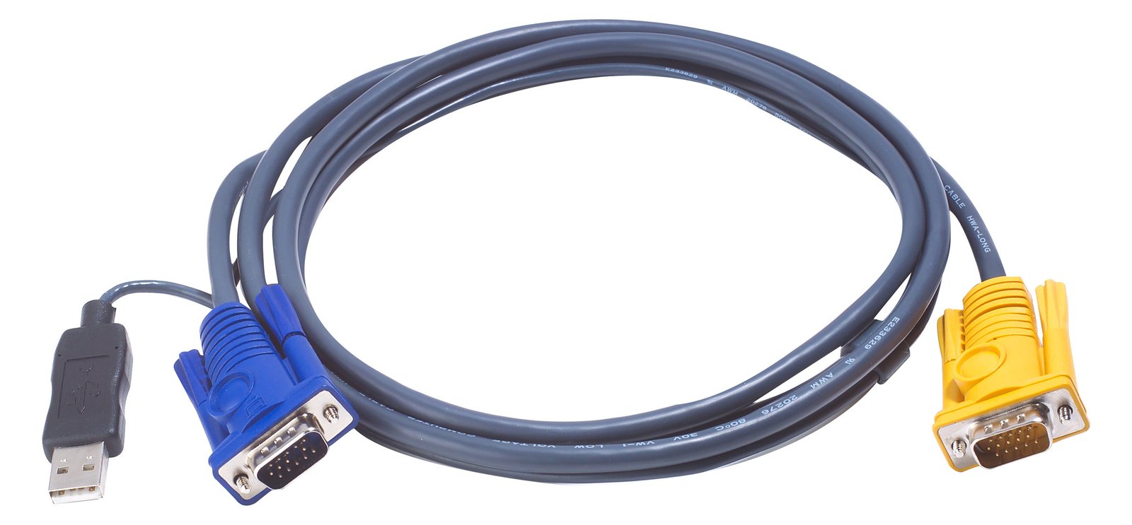 ATEN 2L-5203UP - Video- / USB-Kabel - HD-15 (VGA)