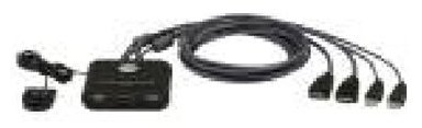 ATEN CS22HF - KVM-/USB-Switch - 2 x KVM / USB