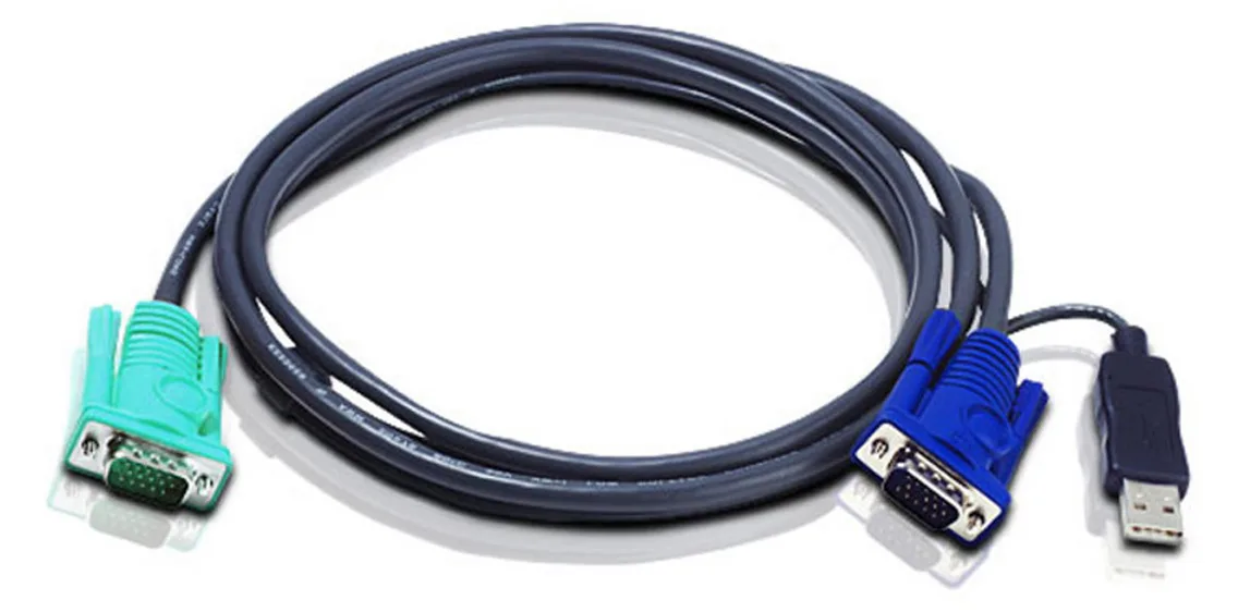 ATEN Micro-Lite 2L-5203U - Tastatur- / Video- / Maus- (KVM-), Ansicht 2