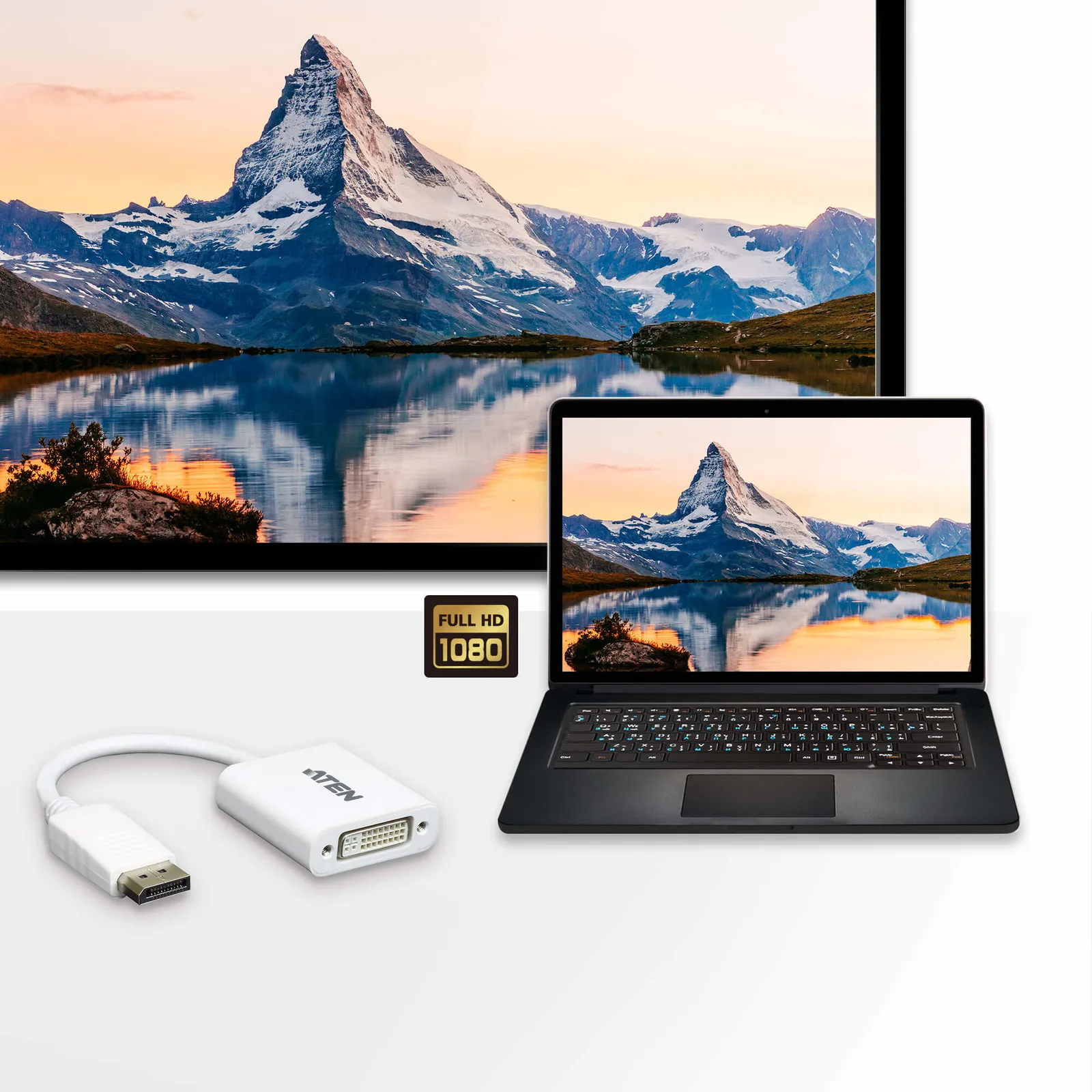ATEN VC965 - DisplayPort-Adapter - DisplayPort (M), Ansicht 3