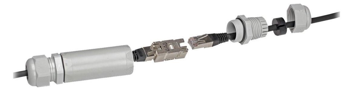 Axis Netzwerkkoppler - RJ-45 (W) zu RJ-45 (W)
