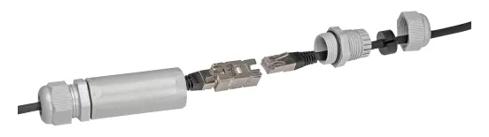 Axis Netzwerkkoppler - RJ-45 (W) zu RJ-45 (W), Ansicht 2