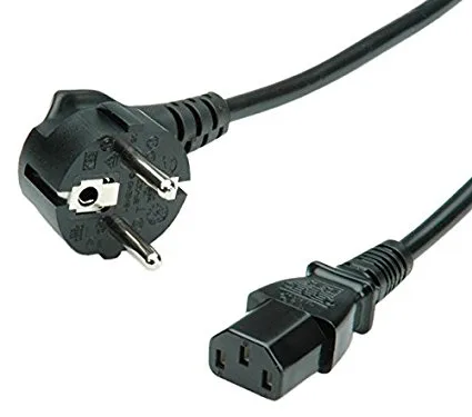 Bachmann 351.167 - 0,5 m - Netzstecker Typ F - C13-Koppler - 250 V - 10 A, Ansicht 2