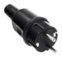 Bachmann 913.173 - Schwarz - Gummi - IP44 - 250 V - 16 A, Ansicht 2