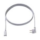 Bachmann H05VV-F 3G 1.50 mm² - Stromkabel - CEE 7/7 rechtwinklig bis IEC 60320 C13