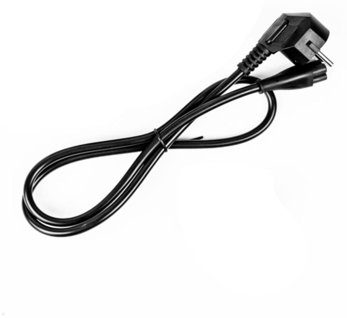 Bachmann Kabel IEC C5 Steckdose auf CEE7 Stecker L 1m - Kabel - Digital/Daten