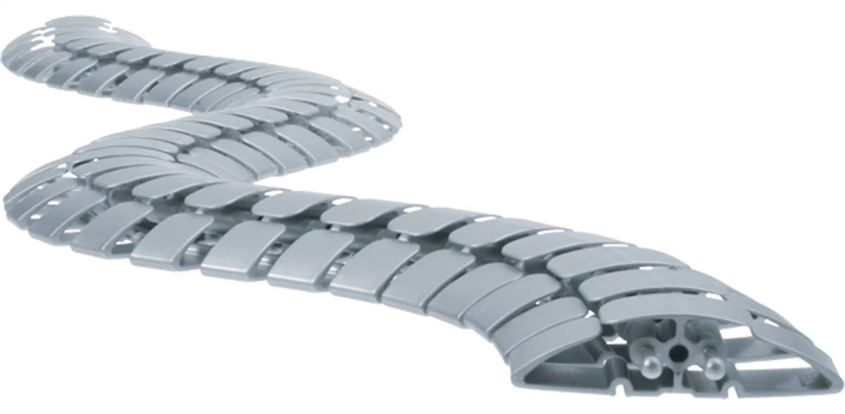 Bachmann KABELSCHLANGE Pro - Flexible Kabelleitung - Silber, Ansicht 2
