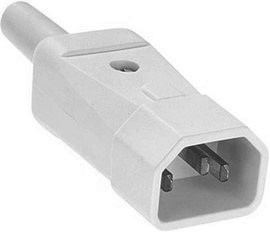Bachmann Netzanschluss - IEC 60320 C14 - Grau von LumaTech