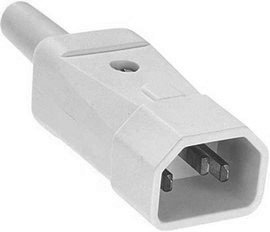 Bachmann Netzanschluss - IEC 60320 C14 - Grau
