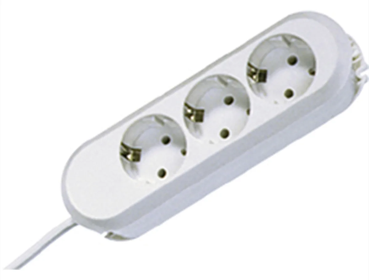 Bachmann SMART - Steckdosenleiste - Ausgangsanschlüsse: 3 (3 x Strom Typ F), Ansicht 2