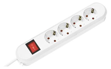 Bachmann SMART - Steckdosenleiste - Ausgangsanschlüsse: 4 (CEE 7/7) von LumaTech