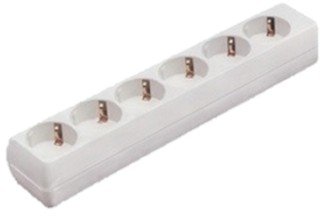 Bachmann SMART - Steckdosenleiste - Ausgangsanschlüsse: 6 - Weiß