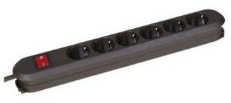 Bachmann SMART - Steckdosenleiste - Ausgangsanschlüsse: 6 - Braun von LumaTech