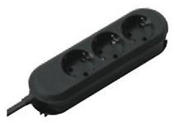 Bachmann SMART - Steckdosenleiste - Wechselstrom 250 V - Schwarz