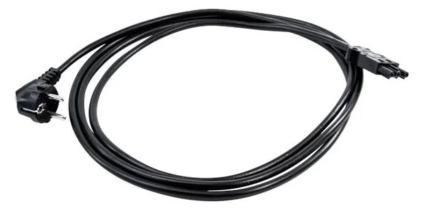Bachmann Stromkabel - CEE 7/4 (M) rechtwinklig zu GST18i3 (W), Ansicht 2