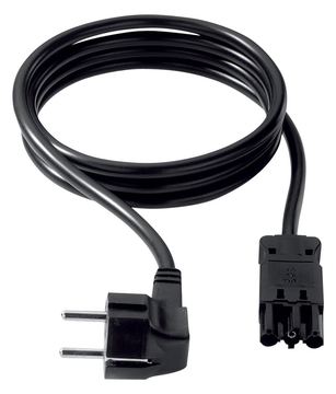 Bachmann Stromkabel - CEE 7/4 (M) zu GST18i3 (W) von LumaTech