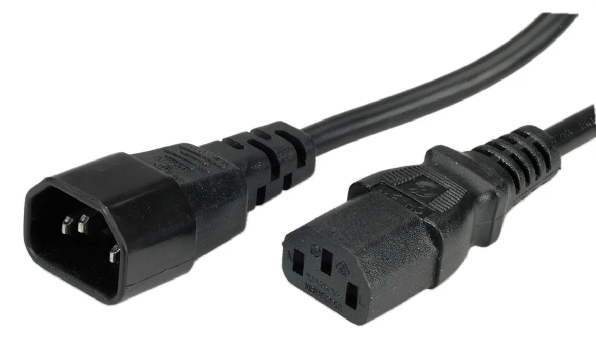 Bachmann Stromkabel - IEC 60320 C14 bis IEC 60320 C13, Ansicht 2
