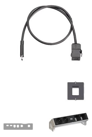 Bachmann USB 3.1 Type C Keystone Module - Modulare Eingabe