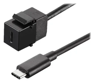 Bachmann USB 3.1 Type C Keystone Module - Modulare Eingabe, Ansicht 2