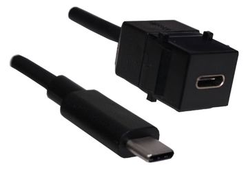 Bachmann USB-Verlängerungskabel - 24 pin USB-C (M) von LumaTech