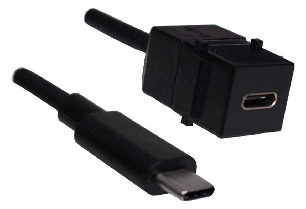 Bachmann USB-Verlängerungskabel - 24 pin USB-C (M) von LumaTech
