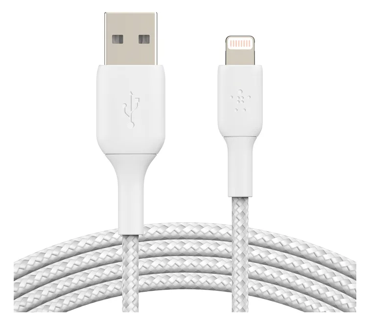 Belkin BOOST CHARGE - Lightning-Kabel - Lightning männlich zu USB männlich - 1 m - weiß - für Apple iPad/iPhone/iPod, Ansicht 2