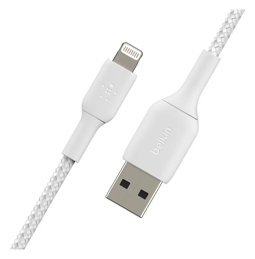 Belkin BOOST CHARGE - Lightning-Kabel - Lightning männlich zu USB männlich - 1 m - weiß - für Apple iPad/iPhone/iPod, Ansicht 3