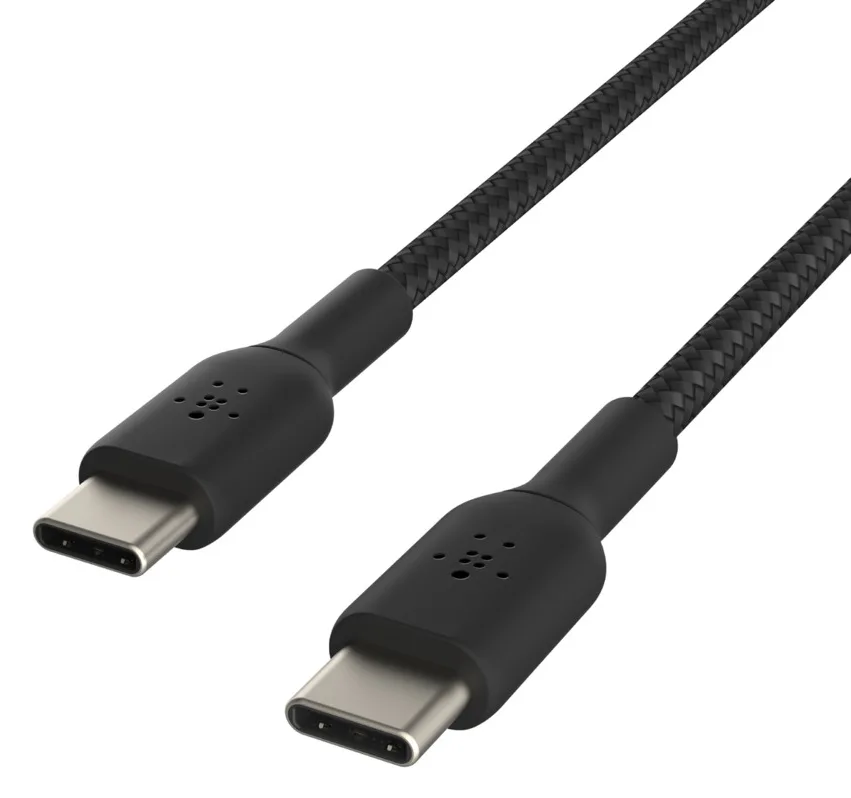 Belkin BoostCharge - USB-Kabel - 24 pin USB-C (M) - 2 m schwarz, Ansicht 2