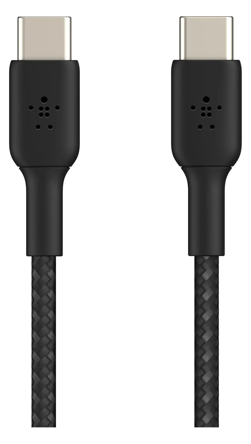 Belkin BoostCharge - USB-Kabel - 24 pin USB-C (M) - 2 m schwarz, Ansicht 3